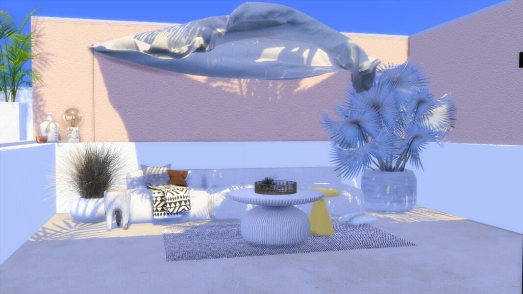 Tulum Loft By Ninjyone 9 sims 4 cc tulum loft by ninjyone 4