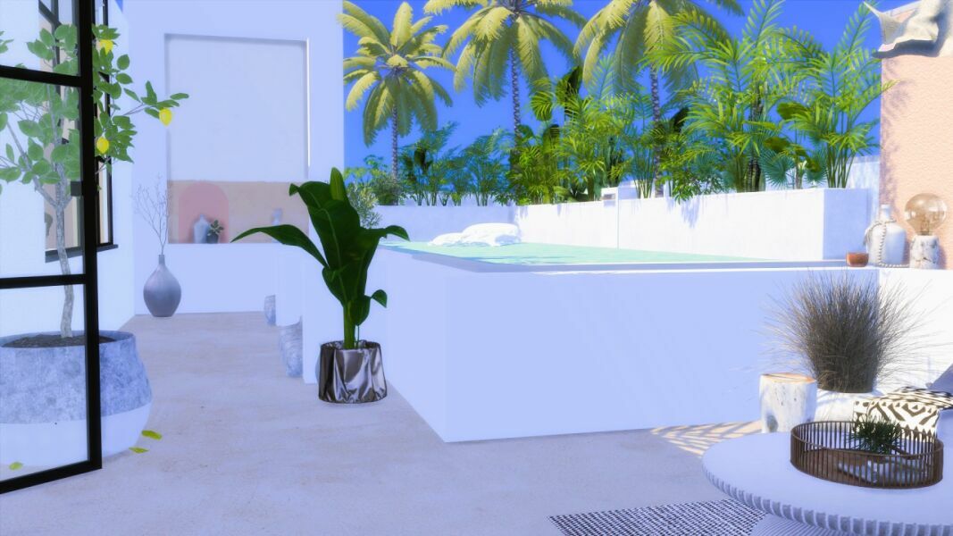 Tulum Loft By Ninjyone 8 sims 4 cc tulum loft by ninjyone 5