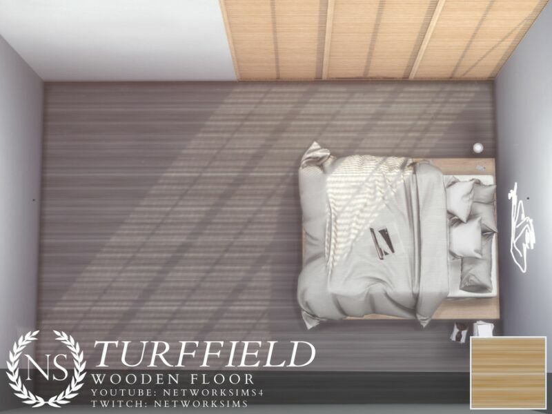 Turffield Wooden Floor By Networksims 1 Turffield Wooden Floor By Networksims Sims 4 CC