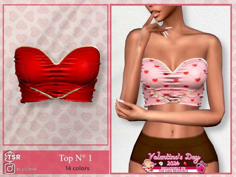 Valentine'S Day_Top_1 1 Valentine’S Day_Top_1 Sims 4 CC