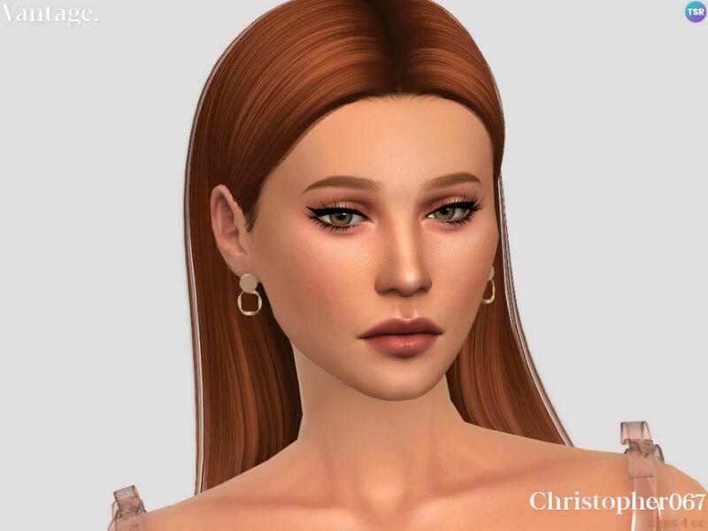 Vantage Earrings By Christopher067 2 sims 4 cc vantage earrings by christopher067 2