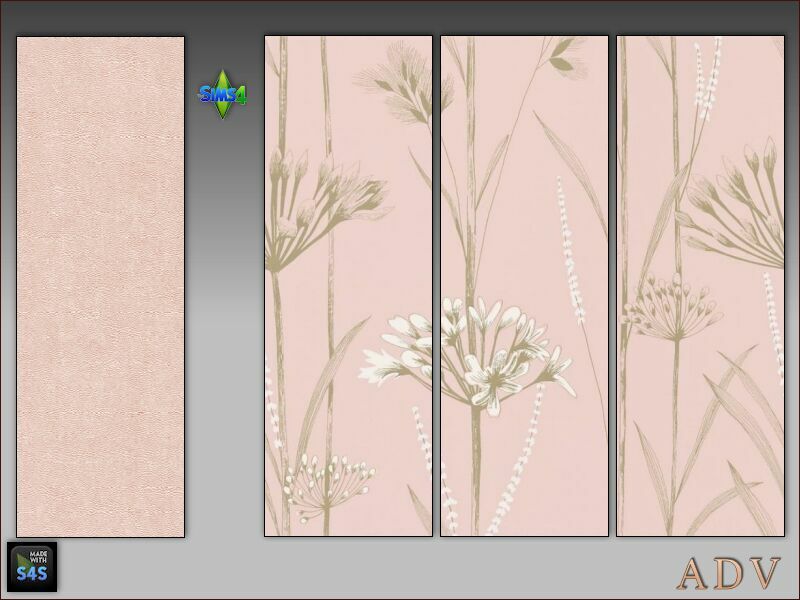 Wallpapers And Floor 10 sims 4 cc wallpapers and floor 2
