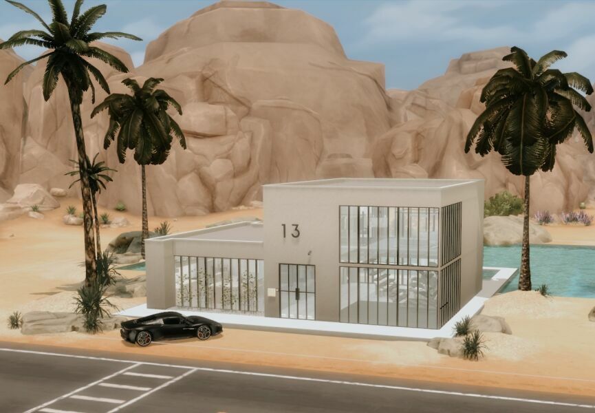 13 Desert Road Home 1 13 Desert Road Home Sims 4 CC