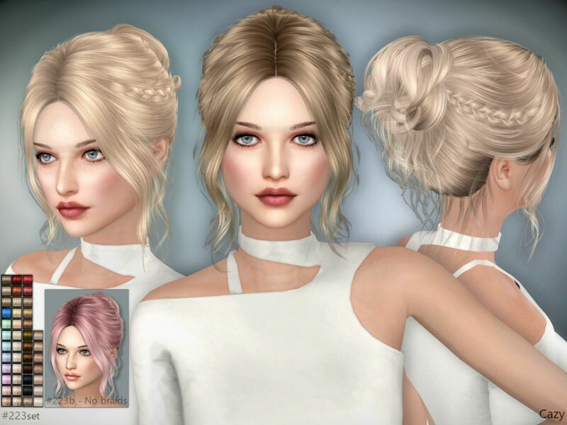 #223 – Female Hairstyles – SET By Cazy 2 sims 4 cc 223 female hairstyles set by cazy 2