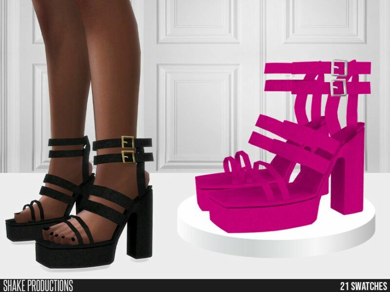 854 – High Heels By Shakeproductions 1 854 – High Heels By Shakeproductions Sims 4 CC