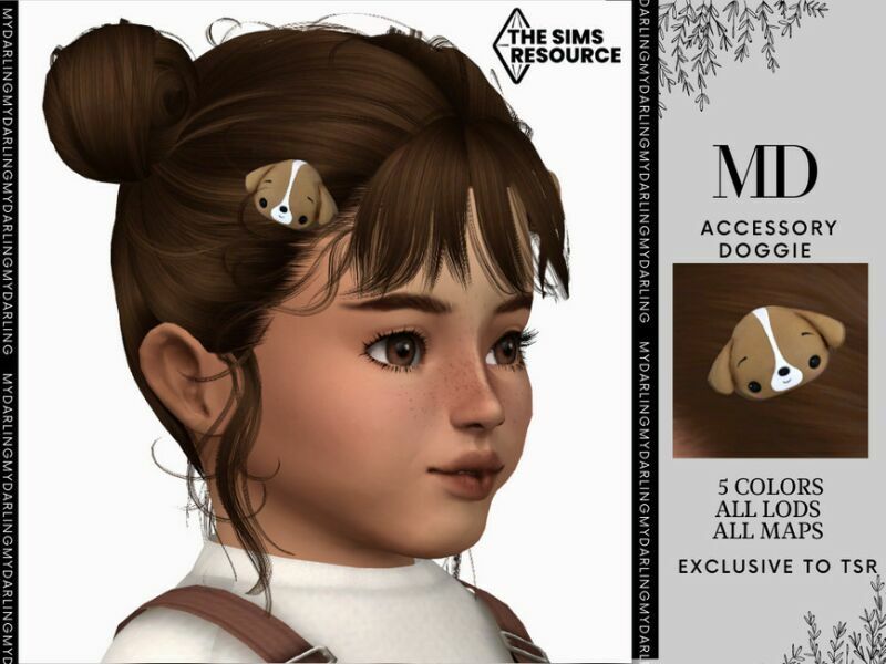 Accessory Doggie Hair Toddler By Mydarling20 1 Accessory Doggie Hair Toddler By Mydarling20 Sims 4 CC