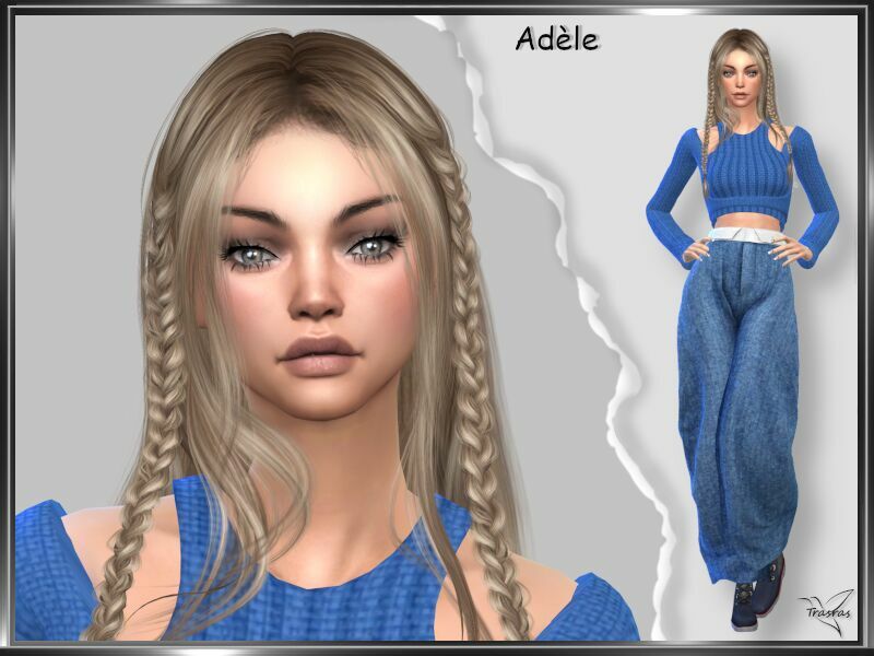 Adele Aumon By Trasras 1 Adele Aumon By Trasras Sims 4 CC