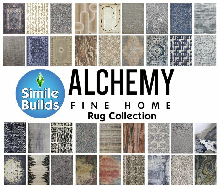 Alchemy Fine Home Rugs Collection CC By Similebuilds 1 Alchemy Fine Home Rugs Collection CC By Similebuilds Sims 4 CC