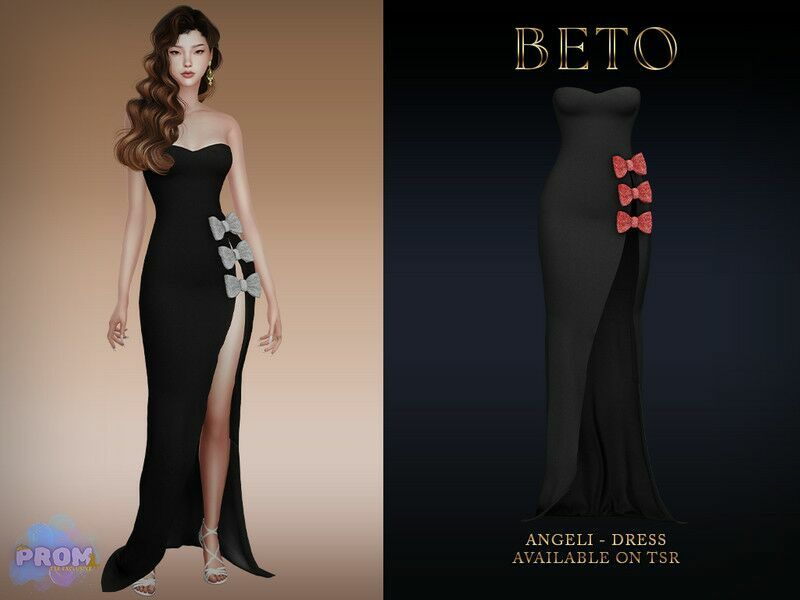 Angeli (Dress) 1 Angeli (Dress) Sims 4 CC