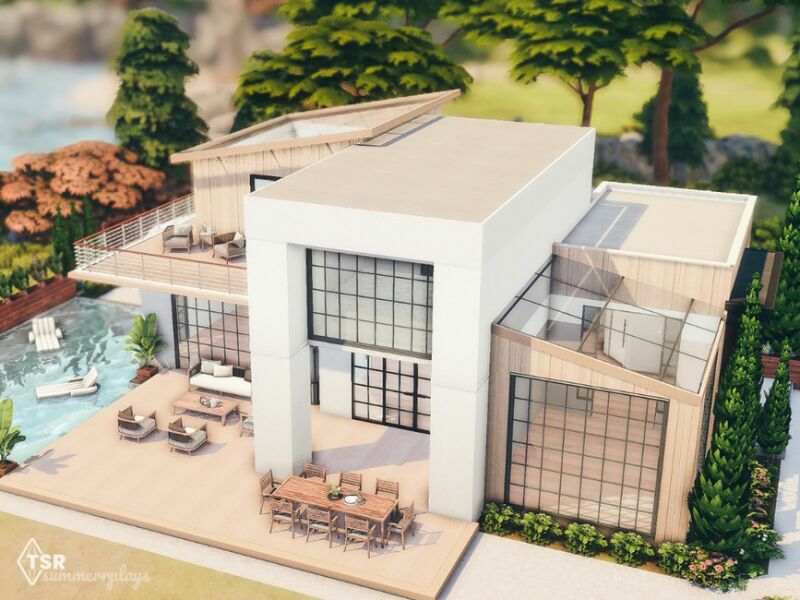 Beach House | TSR CC Only 7 sims 4 cc beach house tsr cc only 2
