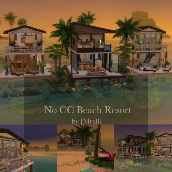 Beach Resort |CC Free By Mrsbarbiex3 1 Beach Resort |CC Free By Mrsbarbiex3 Sims 4 CC