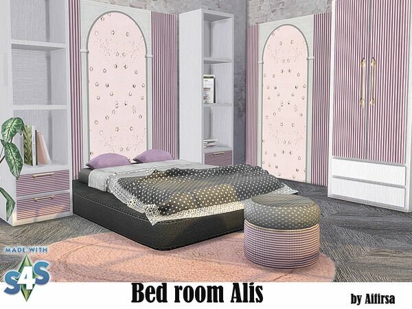 BED Room Alis By Aifirsa 1 BED Room Alis By Aifirsa Sims 4 CC