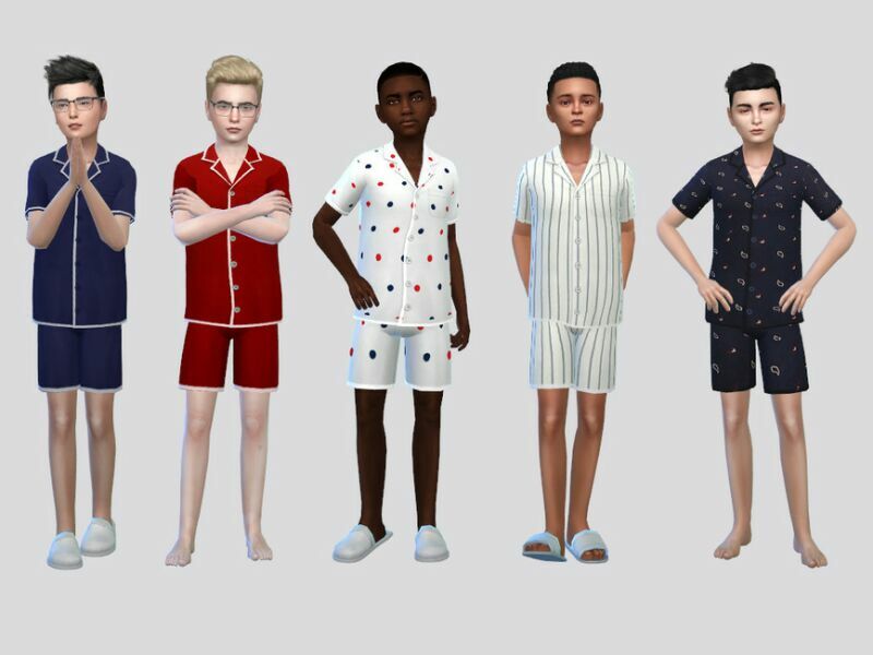 Bedtime Full Outfit Boys By Mclaynesims 1 Bedtime Full Outfit Boys By Mclaynesims Sims 4 CC
