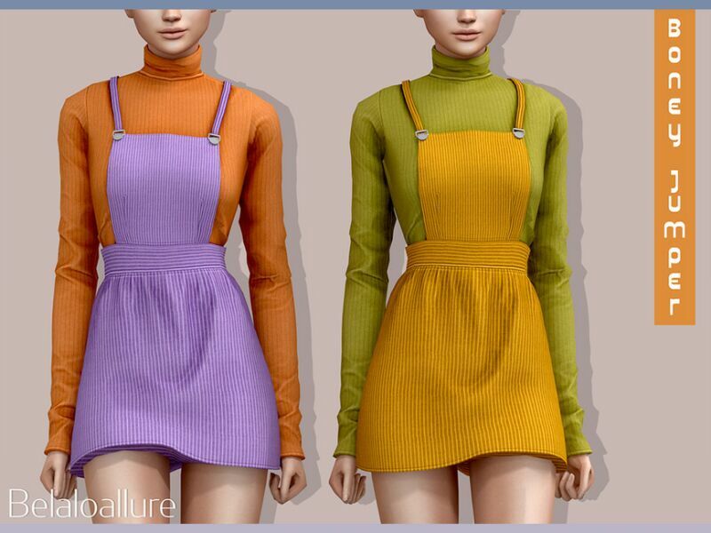 Belaloallure_Boney Jumper(Patreon) By Belal1997 1 Belaloallure_Boney Jumper(Patreon) By Belal1997 Sims 4 CC