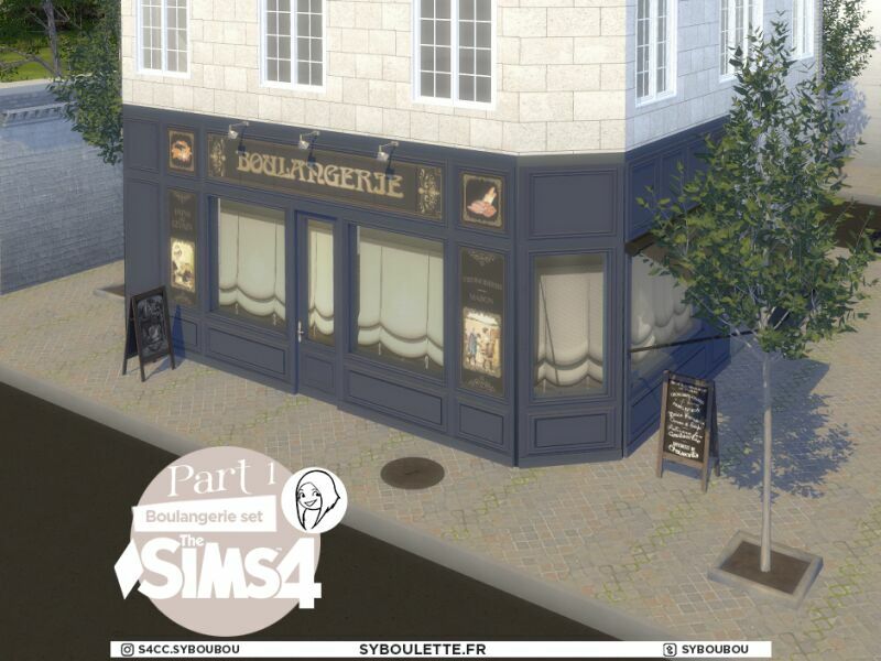 Boulangerie Part 1 By Syboulette 4 sims 4 cc boulangerie part 1 by syboulette 2