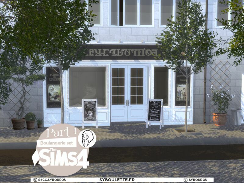 Boulangerie Part 1 By Syboulette 3 sims 4 cc boulangerie part 1 by syboulette 3