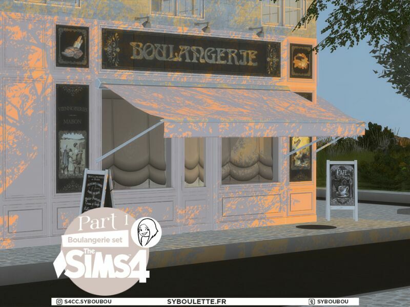Boulangerie Part 1 By Syboulette 2 sims 4 cc boulangerie part 1 by syboulette 4