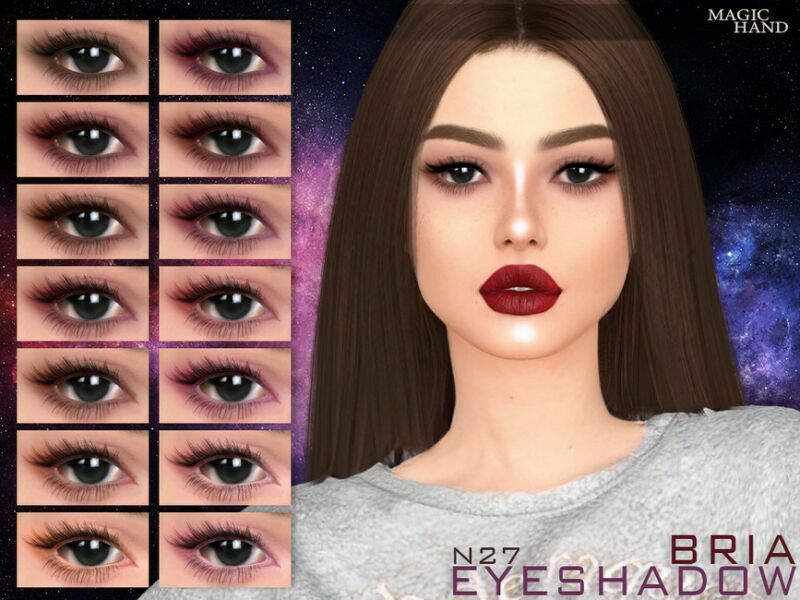 Bria Eyeshadow N27 By Magichand 1 Bria Eyeshadow N27 By Magichand Sims 4 CC