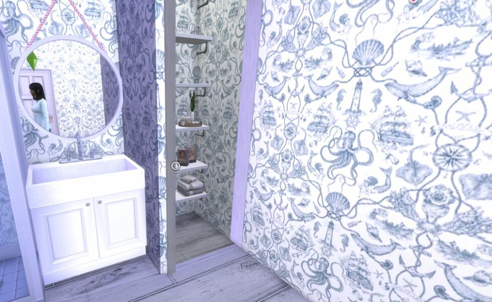 By The SEA Wallpaper By Wheelerbsims 1 By The SEA Wallpaper By Wheelerbsims Sims 4 CC