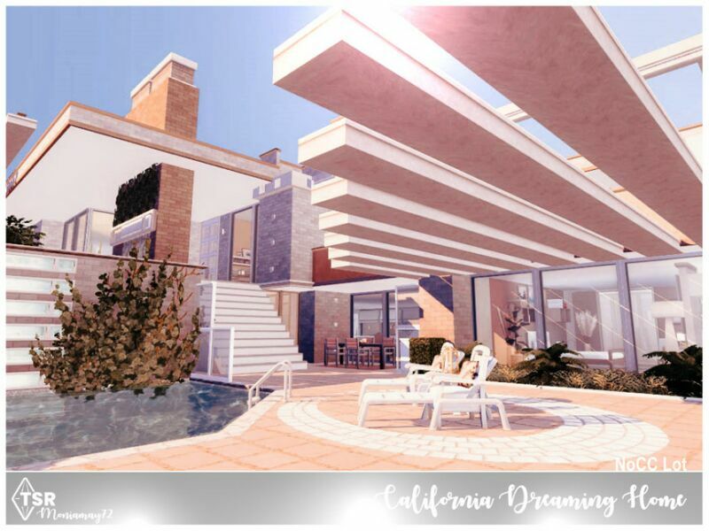 California Dreaming Home Nocc By Moniamay72 6 sims 4 cc california dreaming home nocc by moniamay72 3
