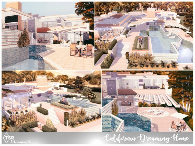 California Dreaming Home Nocc By Moniamay72 4 sims 4 cc california dreaming home nocc by moniamay72 4