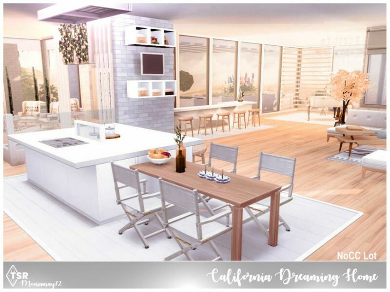 California Dreaming Home Nocc By Moniamay72 5 sims 4 cc california dreaming home nocc by moniamay72 5