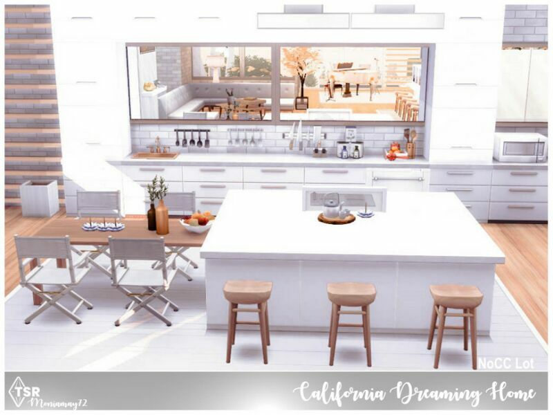 California Dreaming Home Nocc By Moniamay72 3 sims 4 cc california dreaming home nocc by moniamay72 6