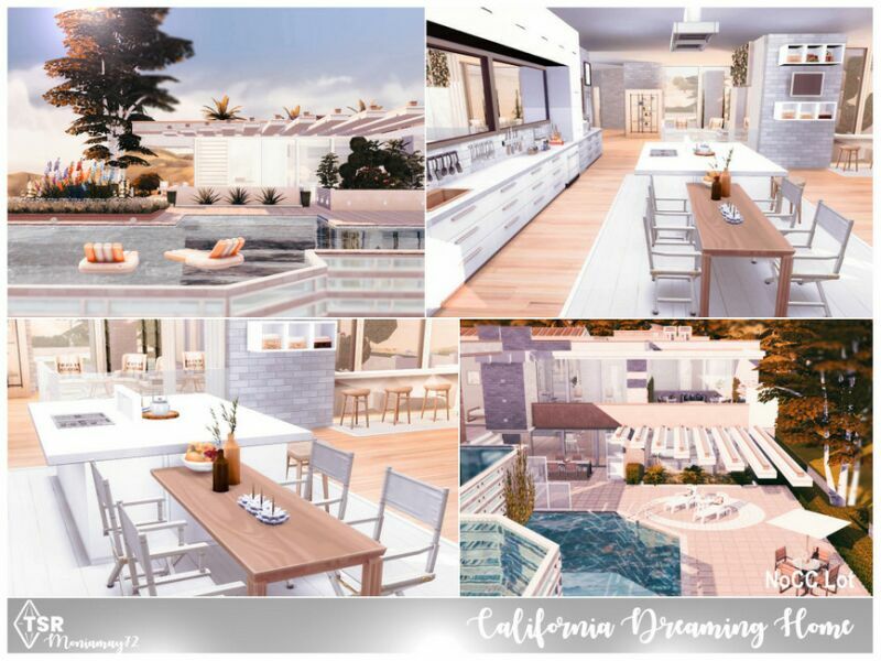 California Dreaming Home Nocc By Moniamay72 2 sims 4 cc california dreaming home nocc by moniamay72 7