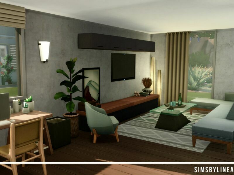 Calm Family Home By Simsbylinea 5 sims 4 cc calm family home by simsbylinea 4