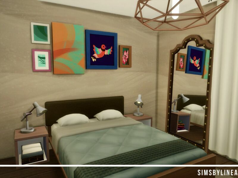 Calm Family Home By Simsbylinea 3 sims 4 cc calm family home by simsbylinea 6