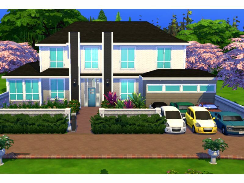 Cherry Lane NO CC Vacation Home By Newbiesimsie 5 sims 4 cc cherry lane no cc vacation home by newbiesimsie 2