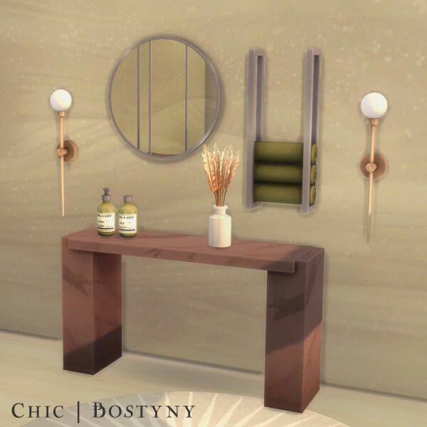 Chic Collection – Bathroom 2 By Bostyny 1 Chic Collection – Bathroom 2 By Bostyny Sims 4 CC