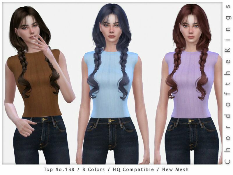 Chordoftherings TOP NO.138 By Chordoftherings 1 Chordoftherings TOP NO.138 By Chordoftherings Sims 4 CC