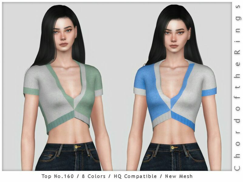 Chordoftherings TOP NO.160 By Chordoftherings 1 Chordoftherings TOP NO.160 By Chordoftherings Sims 4 CC
