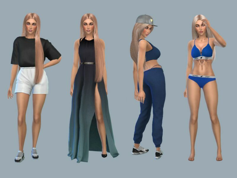 Christine Blanc By Starafanka 4 sims 4 cc christine blanc by starafanka 2