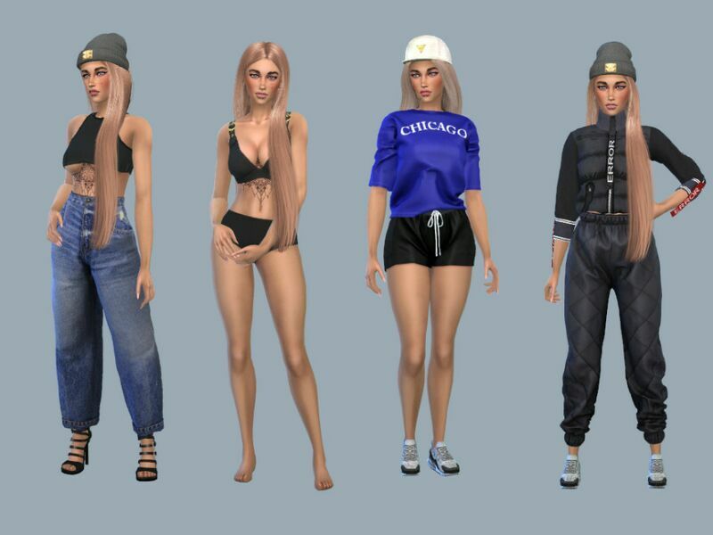 Christine Blanc By Starafanka 2 sims 4 cc christine blanc by starafanka 3
