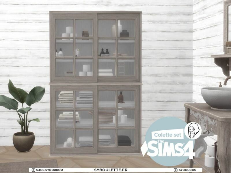 Colette Bathroom SET By Syboulette 3 sims 4 cc colette bathroom set by syboulette 7