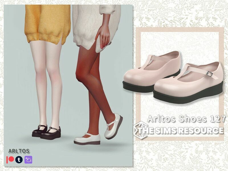 Cute Shoes / 127 By Arltos 1 Cute Shoes / 127 By Arltos Sims 4 CC