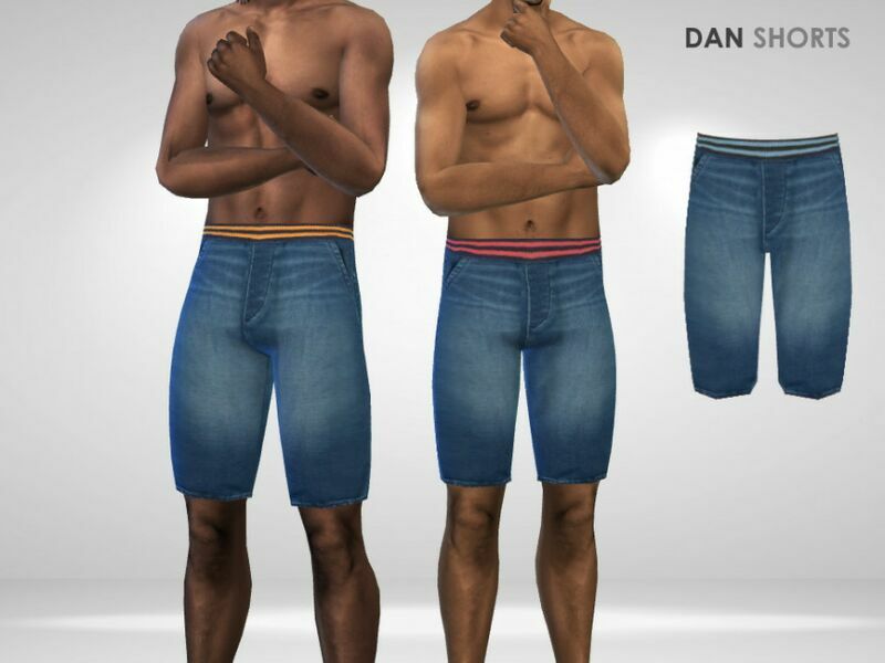 DAN Shorts By Puresim 1 DAN Shorts By Puresim Sims 4 CC