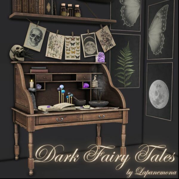 Dark Fairy Tales By Lapanemona 1 Dark Fairy Tales By Lapanemona Sims 4 CC