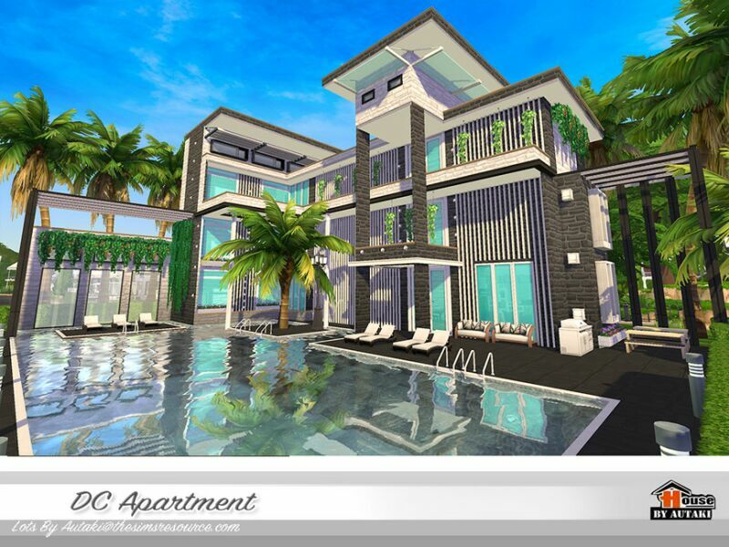 DC Apartment Nocc By Autaki 1 DC Apartment Nocc By Autaki Sims 4 CC