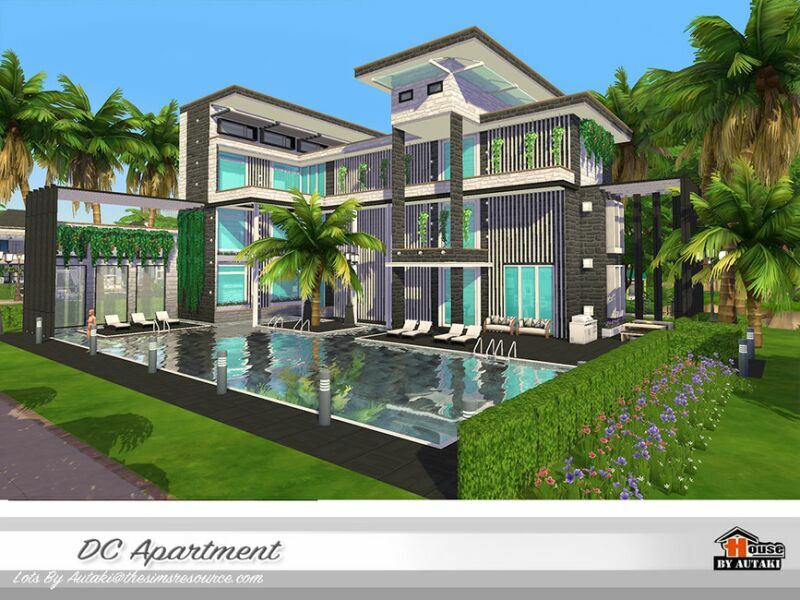 DC Apartment Nocc By Autaki 6 sims 4 cc dc apartment nocc by autaki 3