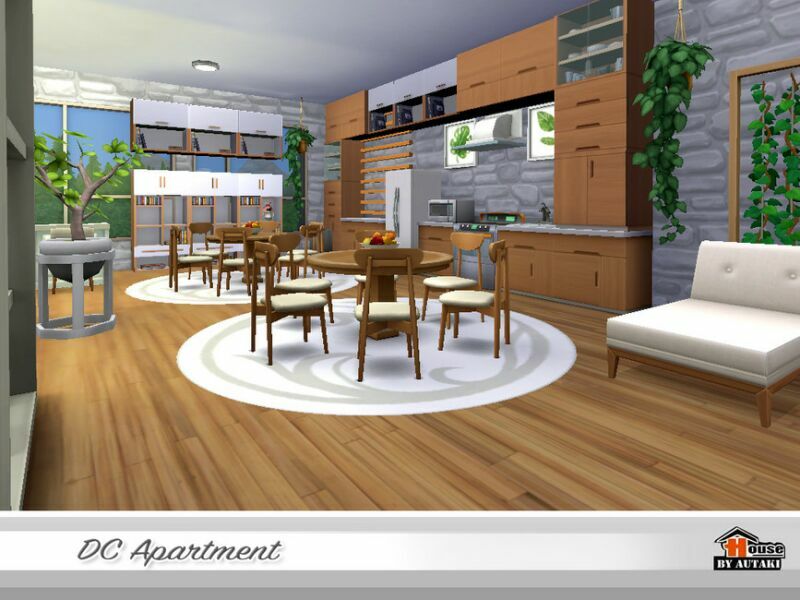DC Apartment Nocc By Autaki 5 sims 4 cc dc apartment nocc by autaki 4