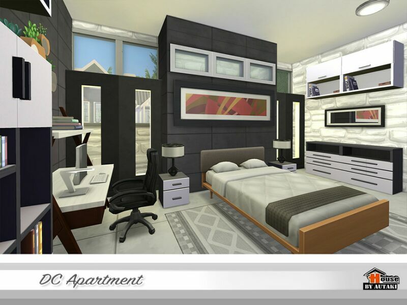 DC Apartment Nocc By Autaki 3 sims 4 cc dc apartment nocc by autaki 6