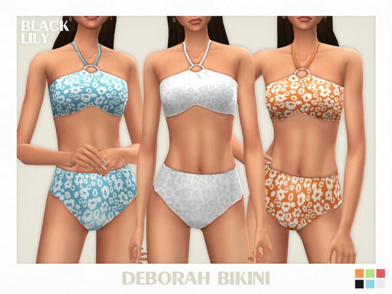 Deborah Bikini 1 Deborah Bikini Sims 4 CC