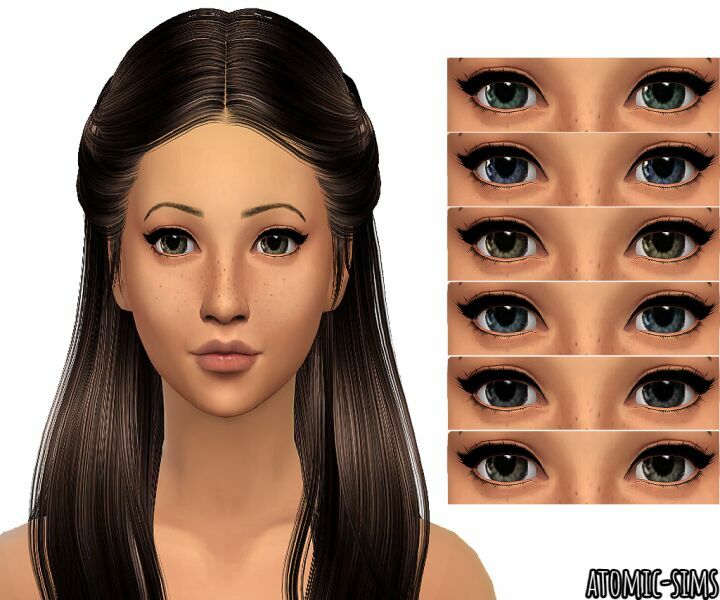 Diem Eyes Conversion By Atomic-Sims 1 Diem Eyes Conversion By Atomic-Sims Sims 4 CC