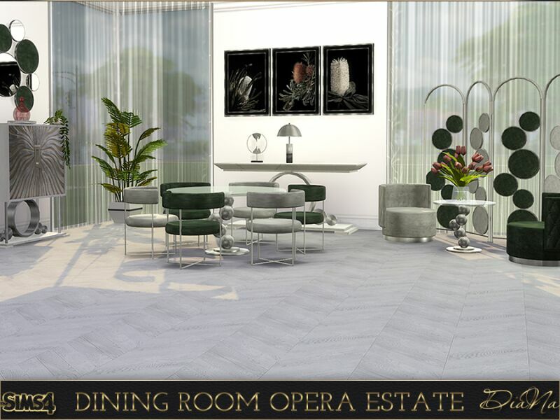 Dining Room Opera Estate By Dianasims 3 sims 4 cc dining room opera estate by dianasims 4