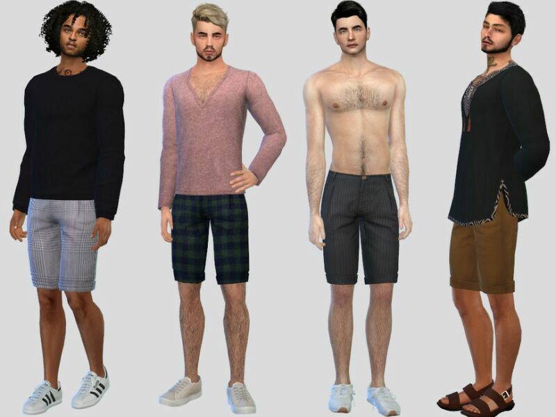 DON Chino Shorts By Mclaynesims 1 DON Chino Shorts By Mclaynesims Sims 4 CC