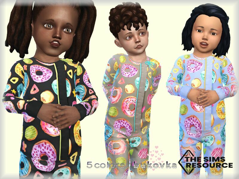 Donut TOP By Bukovka 1 Donut TOP By Bukovka Sims 4 CC