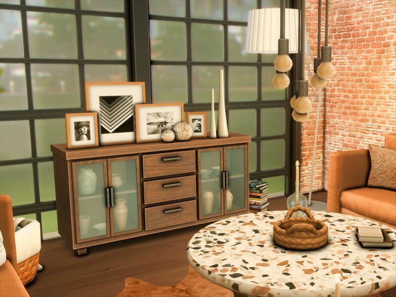 Dove Living + Dining (TSR Only CC) By Xogerardine 3 sims 4 cc dove living dining tsr only cc by xogerardine 5